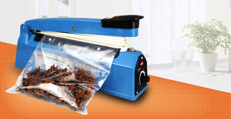 220V Electric Manual Bag Sealer Sealing Machine Food Tea Plastic Bag Heating Sealing Machine