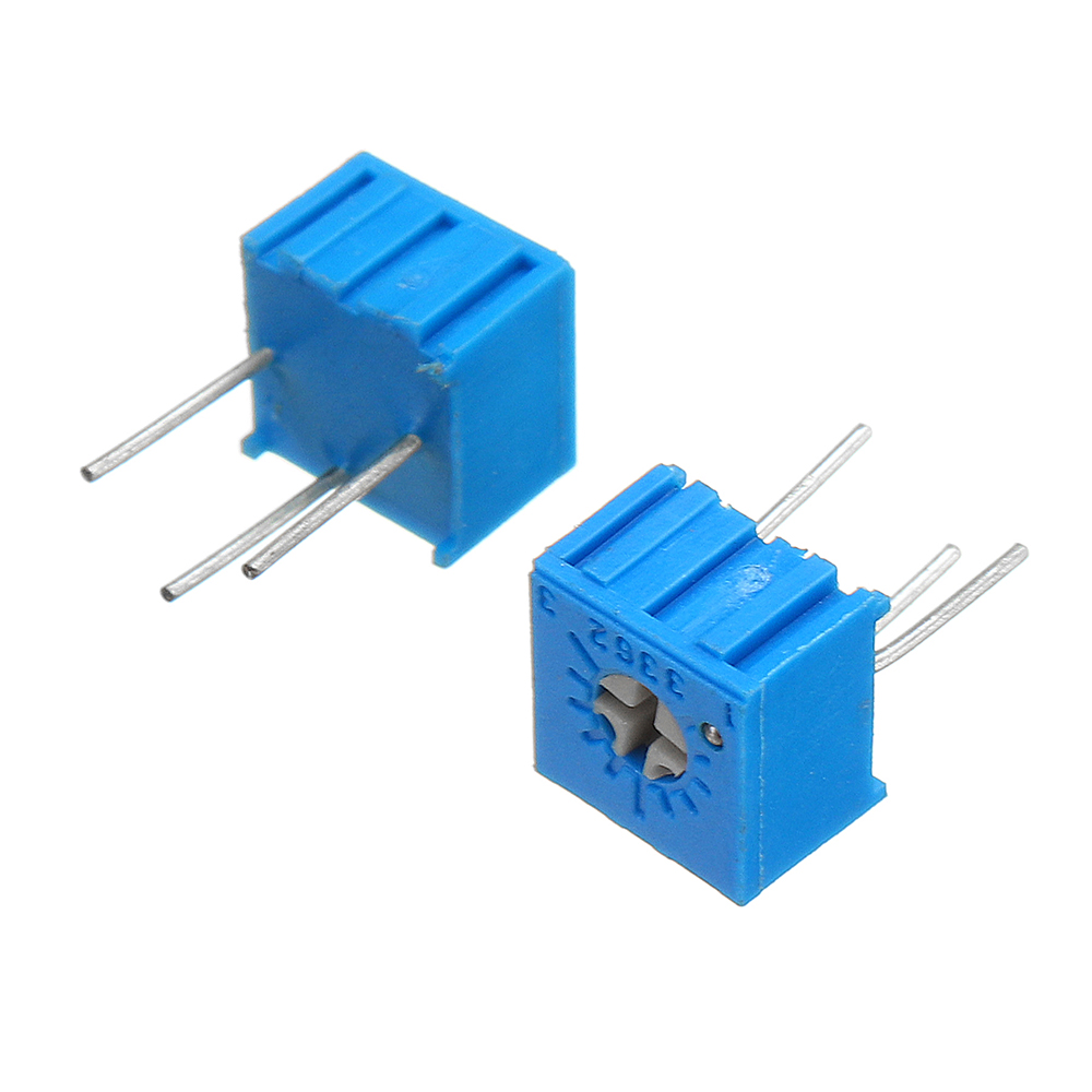 130Pcs 100R-1M Each 1 3362 Potentiometer Package 3362P Adjustable Resistor 16