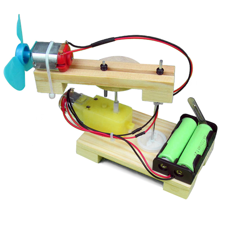 

Дети научно-головоломка маленький вентилятор модель поделки студент эксперимент ручной материаловедение вещиц