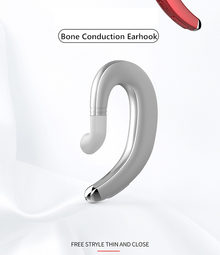 F700 Bone Conduction Earhooks Bluetooth Earphone Lightweight Noise Cancelling Headphone with Mic 9