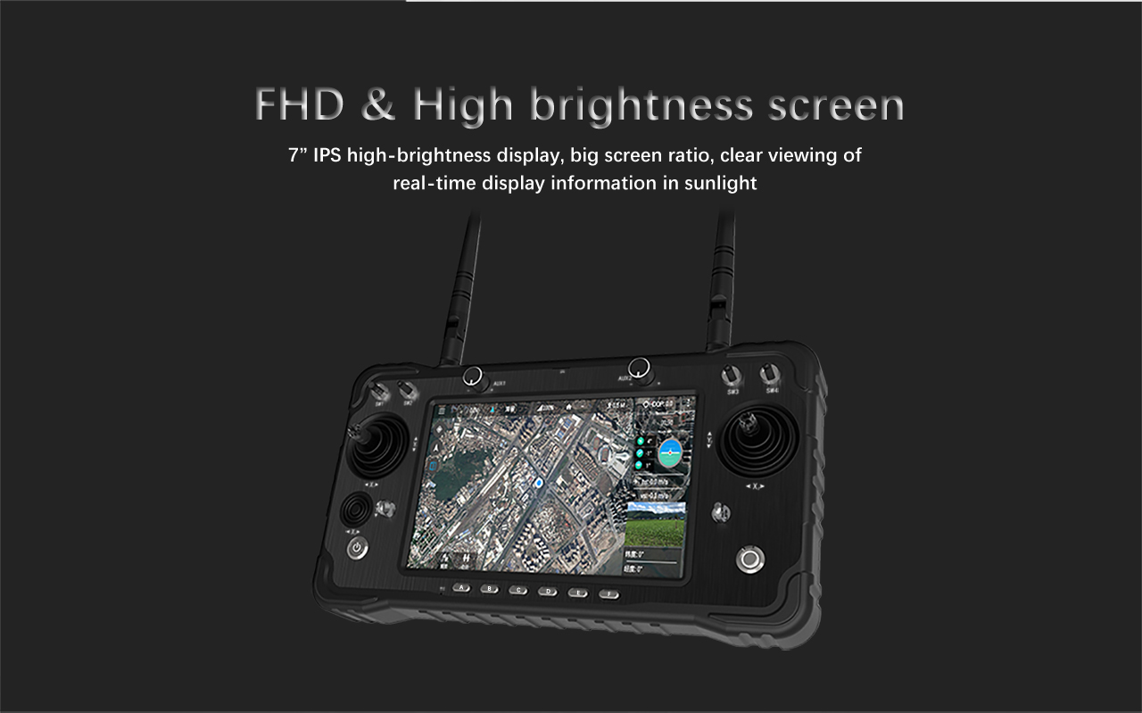 Skydroid H16 2.4GHz 16CH FHSS 10KM 1080P Digital Video Transmission and Data Transmission and Telemetry Transmitter with R16 Receiver and MIPI Camera for RC Drone - Photo: 8