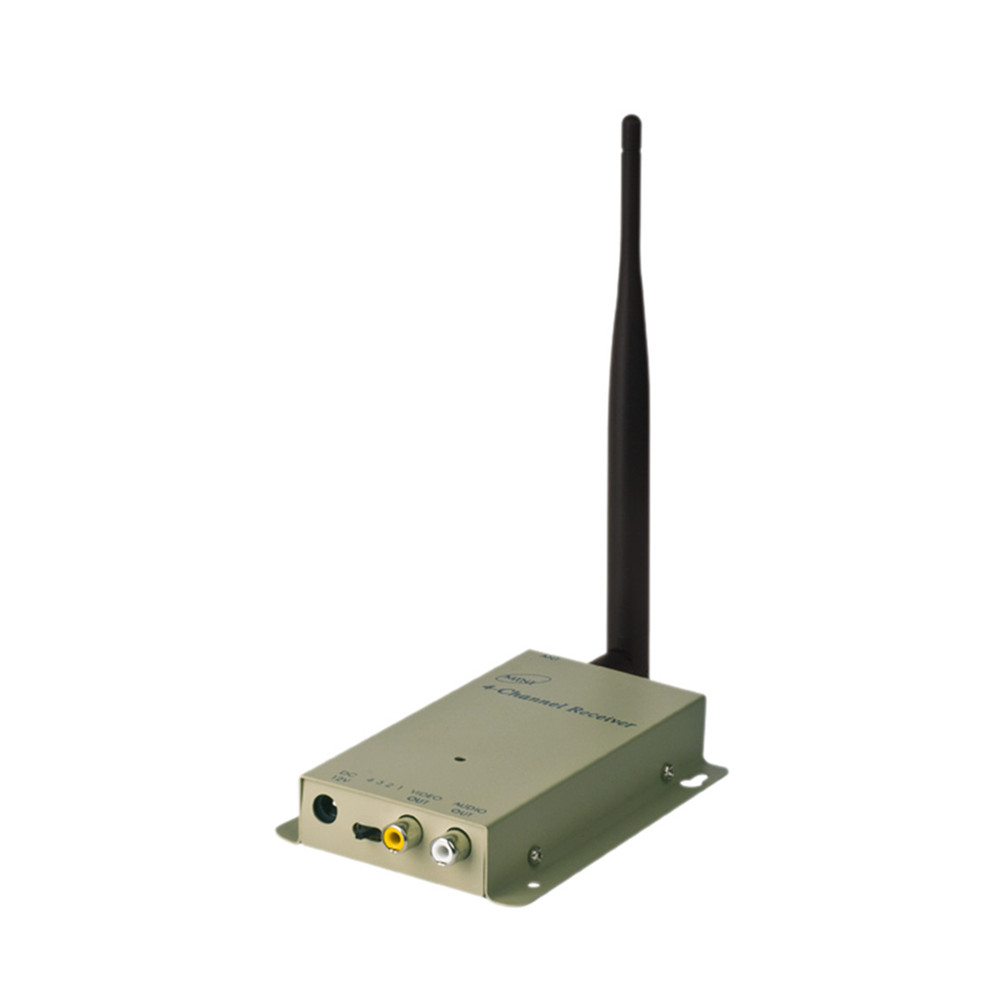 1.2G 4W 4000mW PAL/NTSC Wireless AV FPV VTX Transmitter Receiver Combo 2-3KM for RC Drone - Photo: 3