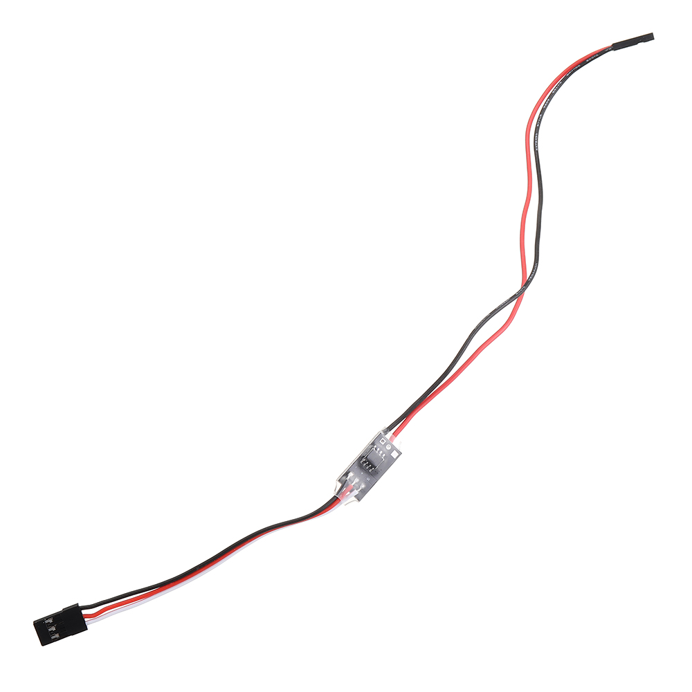 2.7A 1S Dual Way Micro Brush ESC 3.3-6V Winch Reversing with Overheat Out of Control Protection for DIY RC Model - Photo: 4