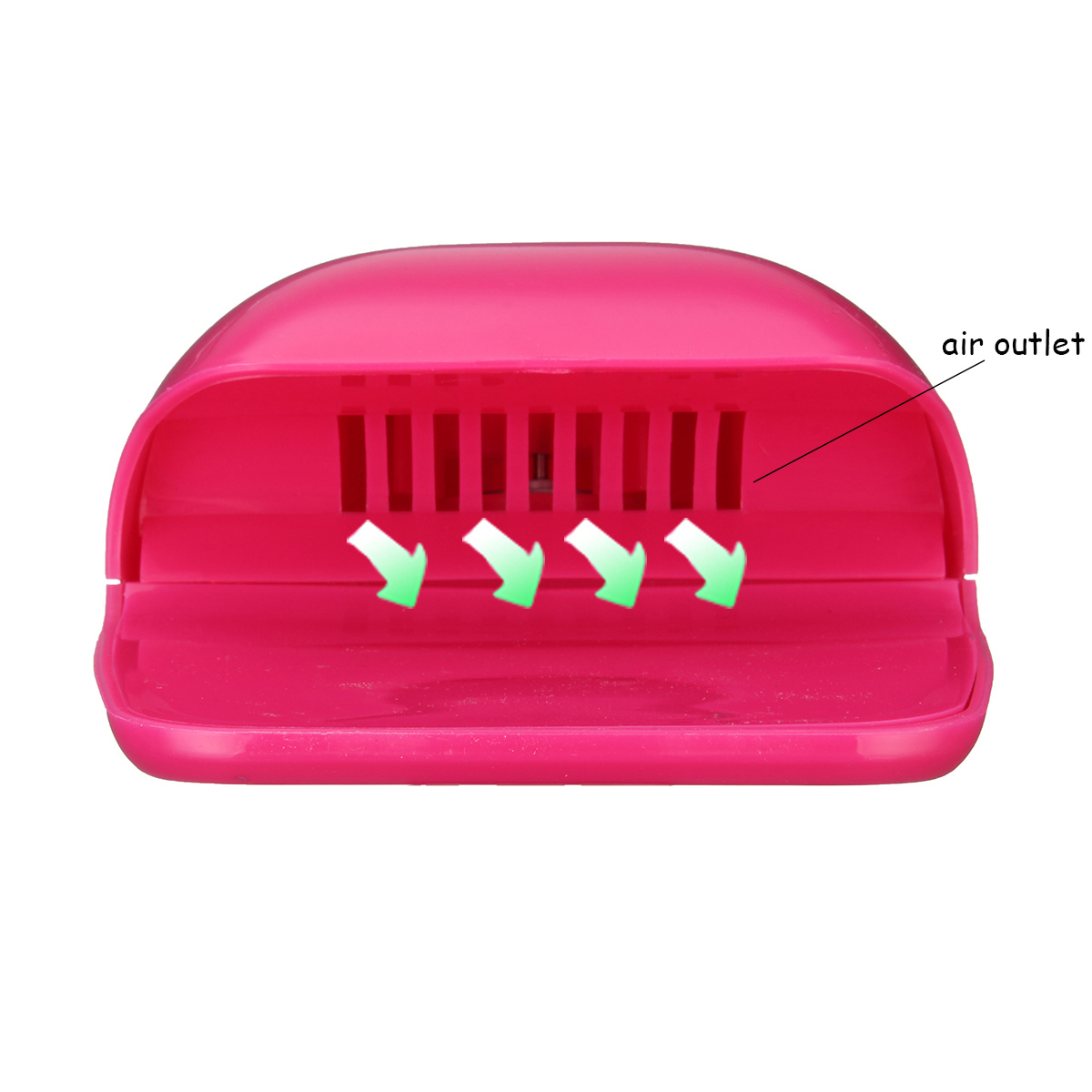 Mini Portable Nail Art Polish Blow Dryer Pink White Red Manicure DIY Tools