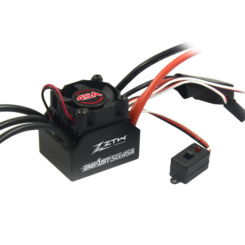 Beast Brushless Sl 3650B 2950Kv Rc Car Motor With SLL 45A Waterproof ESC Set For 1/10 Rc Car - Photo: 2