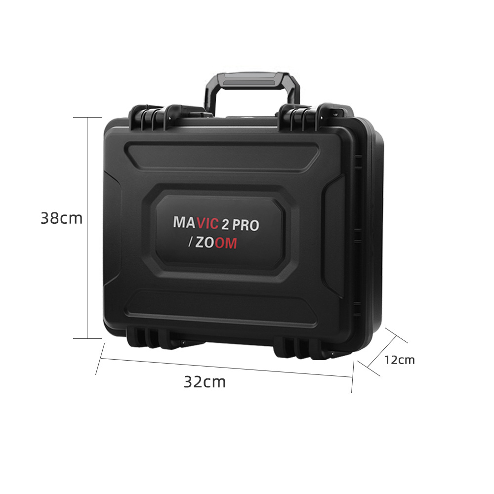 Waterproof Suitcase Storage Bag Carrying Box Case with Propeller Fixed Strap for DJI MAVIC 2 RC Drone - Photo: 6