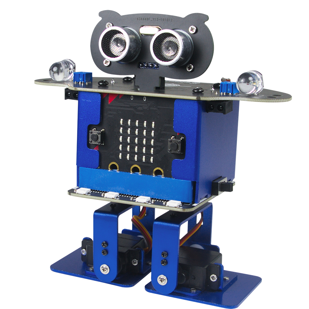 Xiao R HappyBot Microbit Smart Programmable Obstacle Avoidance APP/Stick Control RC Dancing Robot - Photo: 9