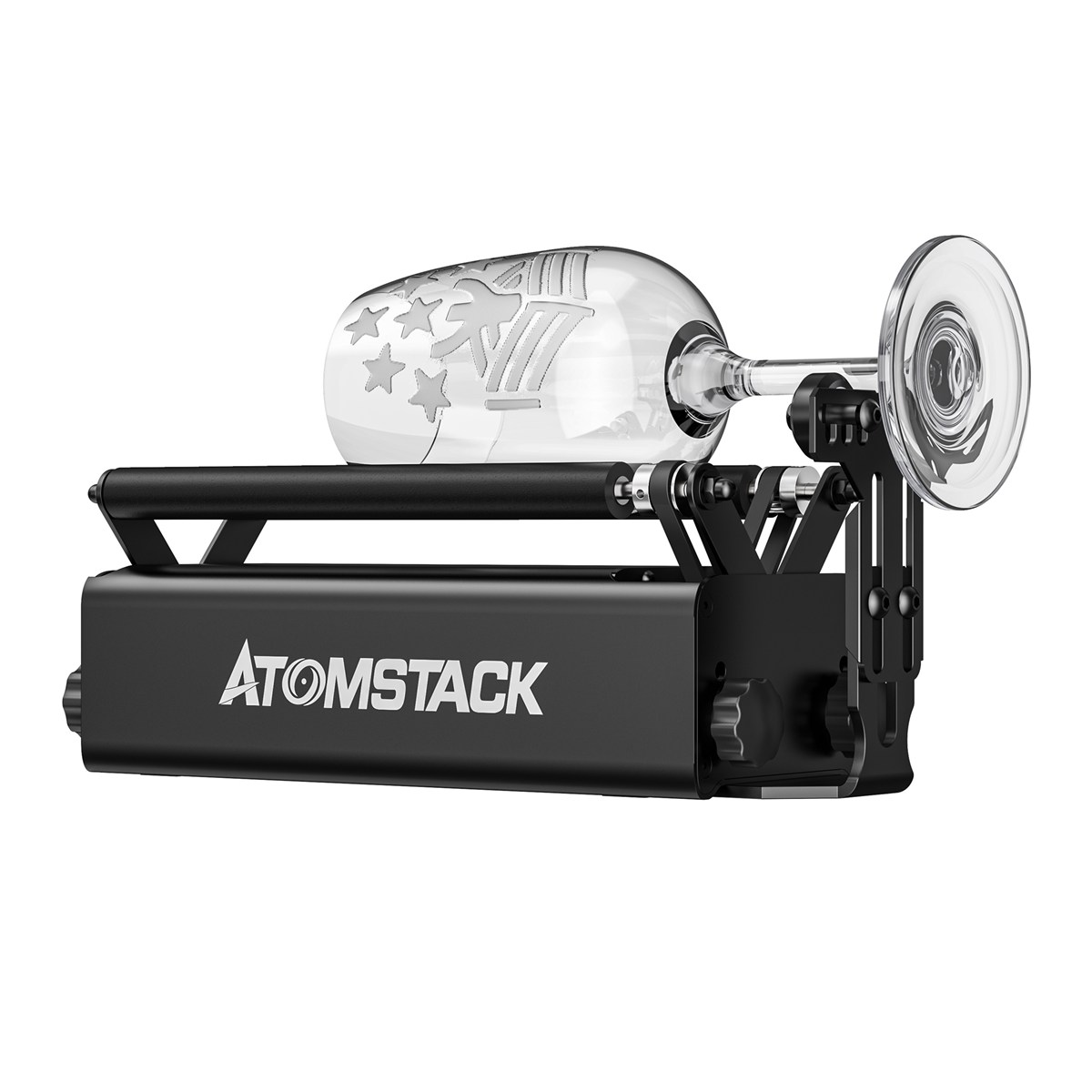 Atomstack Upgraded R3 Pro Rotary Roller with Separable support module and Extension Towers