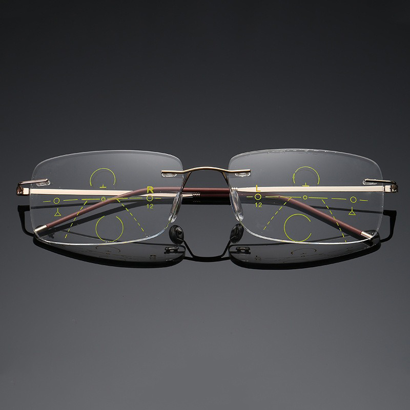 Unisex Ultra-light Smart Near-use Multi-focus Presbyopic Reading Glasses Eye Protection Glasses