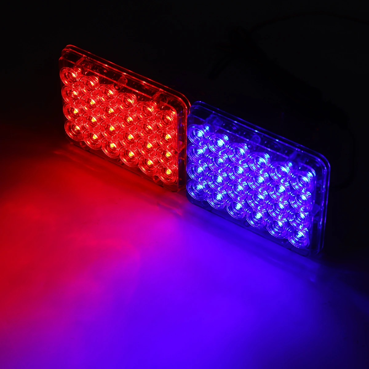 12V LED-Wiederherstellungsleuchte für Autos, Amber, blinkendes  Notfall-Stroboskop-Blitzlicht für Lastwagen