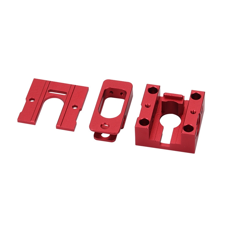 Red DIY Reprap Bulldog All-metal 1.75mm Extruder Compatible J-head MK8 Extruder Remote Proximity For 3D Printer Parts 9