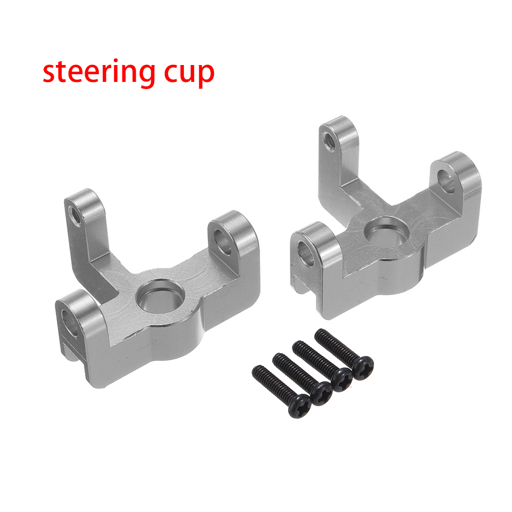Wltoys 144001 1/14 Upgrade Metal RC Car Parts Swing Arm C Seat Connector Steering Cup Rear Wheel Seat Rod Gear