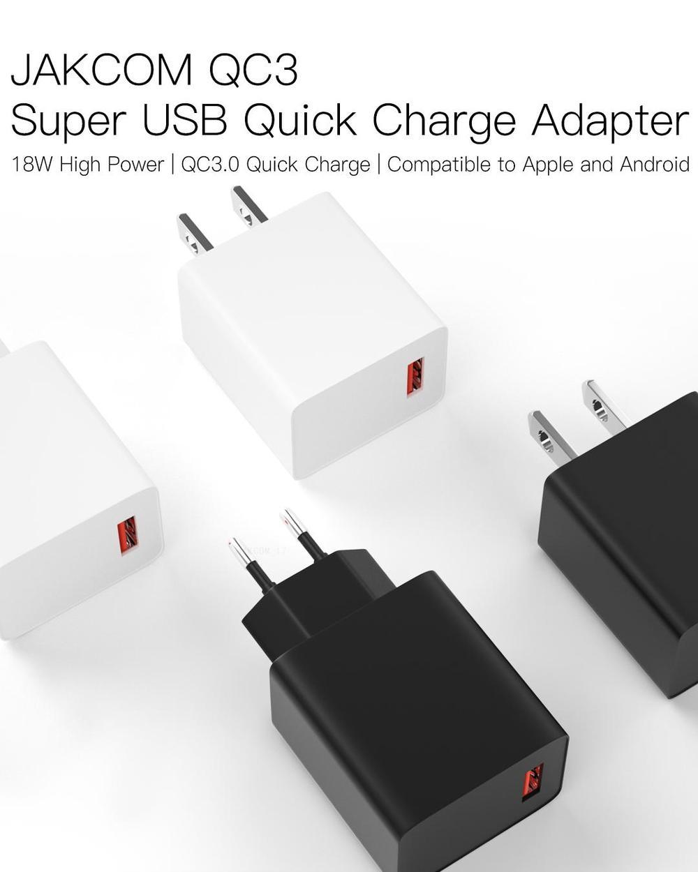 JAKCOM QC3.0 18W USB Charger Adapter Fast Charging For iPhone XS 11Pro Mi10 9Pro Note 9S Oneplus 8 Pro