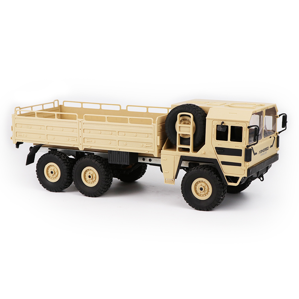 JJRC Q64 1/16 2.4G 6WD Rc Car Military Truck Off-road Rock Crawler RTR Toy - Photo: 8