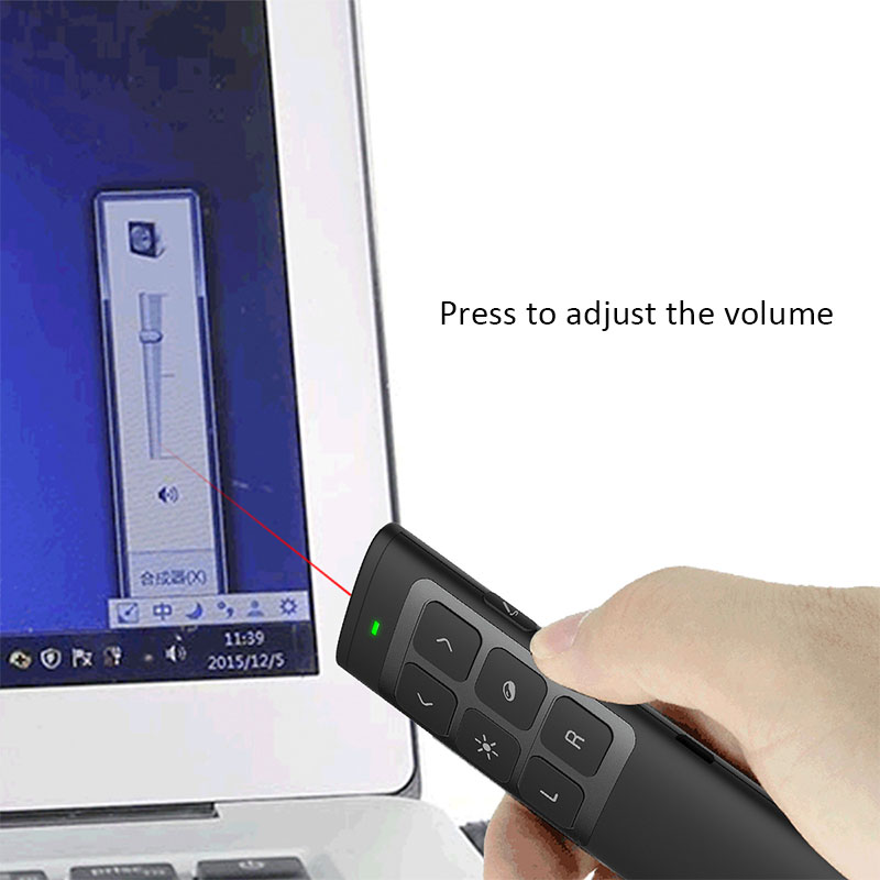 VINSIC Wireless laser PPT flip pen with mouse function Presenter Pen Remote Control PPT Powerpoint Presentation Laser Flip Marker Pen