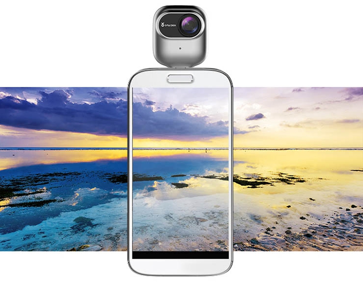 

OPAI 360 градусов VR Панорамный HD видео Micro USB камера для Samsung Huawei Xiaomi