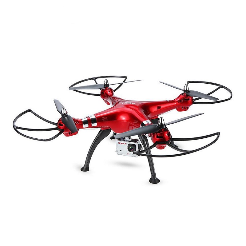 

Syma X8HG With 8MP HD Camera Altitude Hold Mode 2.4G 4CH 6Axis RC Quadcopter RTF