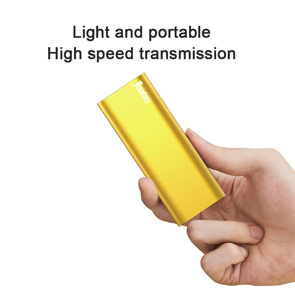 Coolfish SSD 1T 2T External SSD Mobile Hard Drive Type C Mini Solid State Disk 64G 128G 256G 512G for Apple Macbook Mobile Phone M3