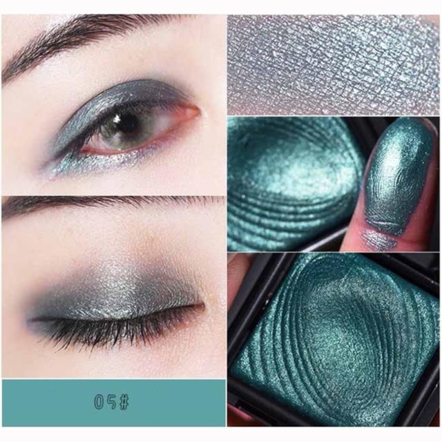 Beezan Baked Metallic Glitter Eye Shadow Palette Naked Waterproof Mineral Makeup Shimmer 