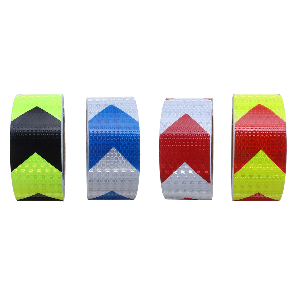 

5cmX10m Arrow Lattice Reflective Tape Sticker Safety Warning for Car Truck Roadway Motorcycle