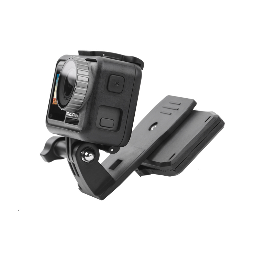 Plastic Camera Backpack Clip Holder Fixed Bracket With 1/4 Screw Interface For DJI OSMO Action FPV Camera - Photo: 3