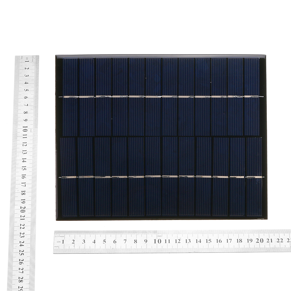 12V 5.2W 165*210mm Mini Polycrystalline Solar Panel Epoxy Board 39