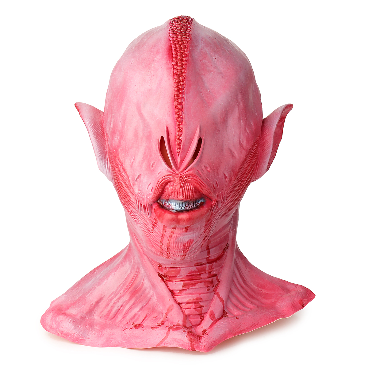 

Halloween Cosplay Mask Alien Bloody Ghost Skeleton Scary Horror Dress Bleeding