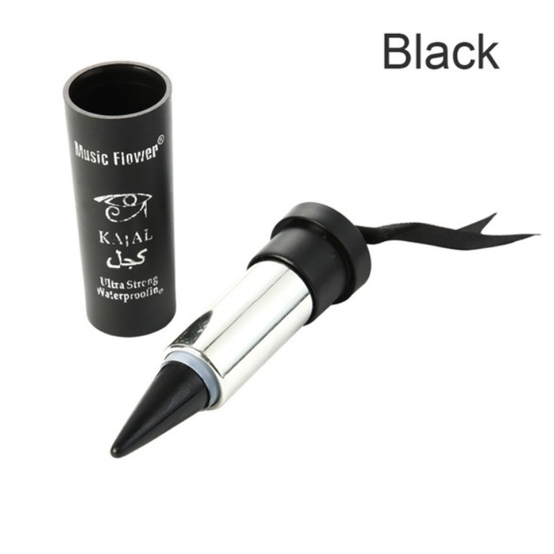 MusicFlower Eyeliner Stick Black Gel Pencil Blue Waterproof