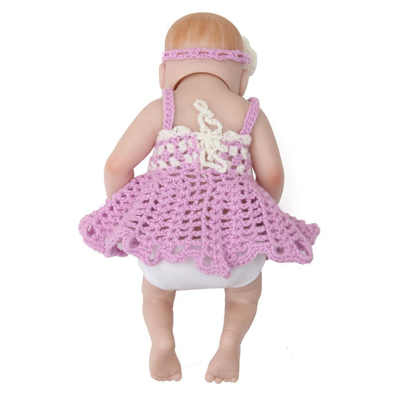 11'' Reborn Doll Newborn Handmade Lifelike Soft Silicone Realistic Christmas Gifts