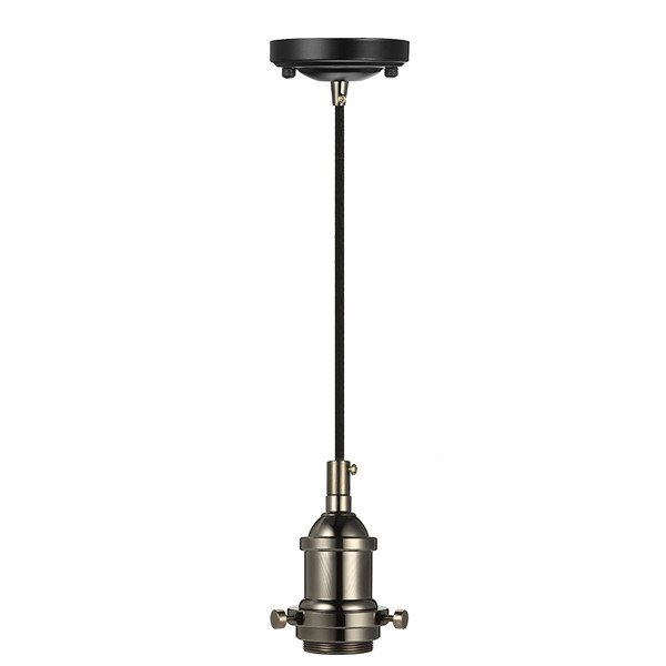 

E27 Винтаж Промышленный ретро-лофт Кулон Светлый декоративный потолок Лампа для спальни AC110-240V