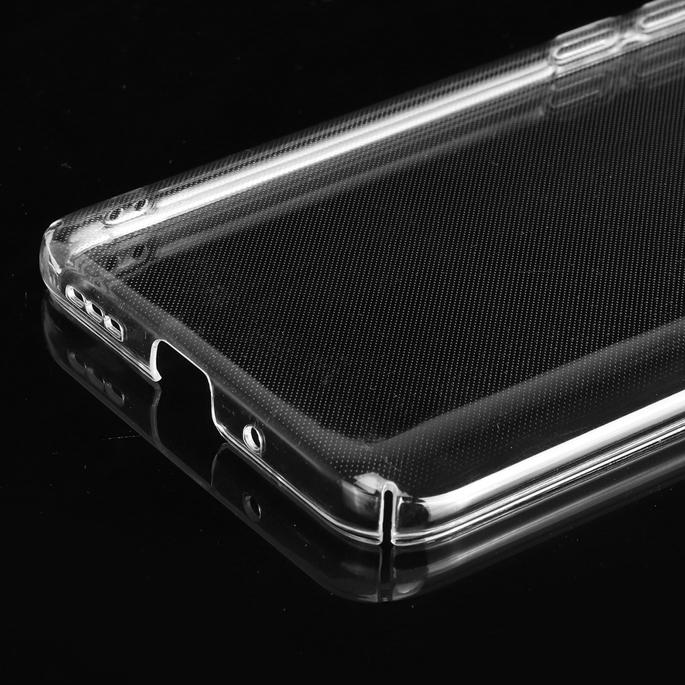 Bakeey for Xiaomi Redmi 9C Case Crystal Transparent Shockproof Non-Yellow Hard PC Protective Case Back Cover Non-original