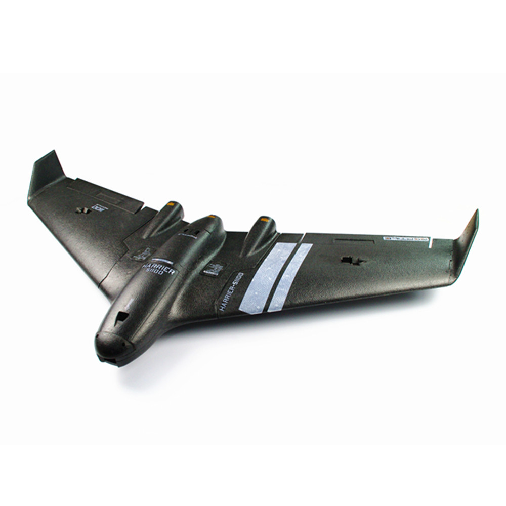 Fuselage Set RC Airplane Spare Part for Reptile Harrier S1100 Black 1100mm Wingspan EPP FPV Flying Wing - Photo: 2