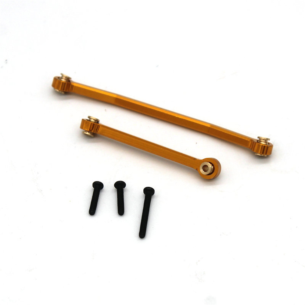 Upgraded Metal Steering Linkage Rod for FMS FCX24 12401 POWER WAGON 1/24 RC Car Vehicles Model Spare Parts