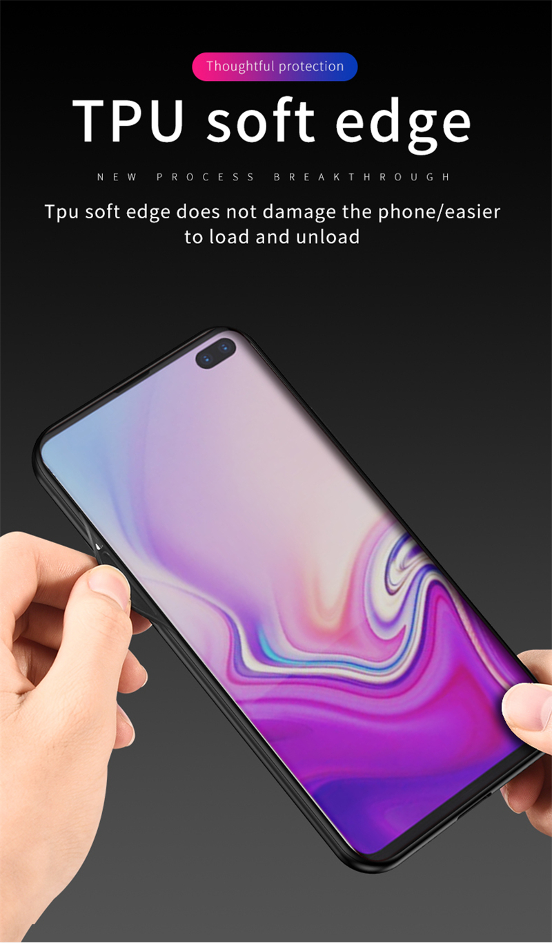 Bakeey Cotton Cloth Protective Case For Samsung Galaxy S10e/S10/S10 Plus S10 5G Anti Fingerprint Back Cover