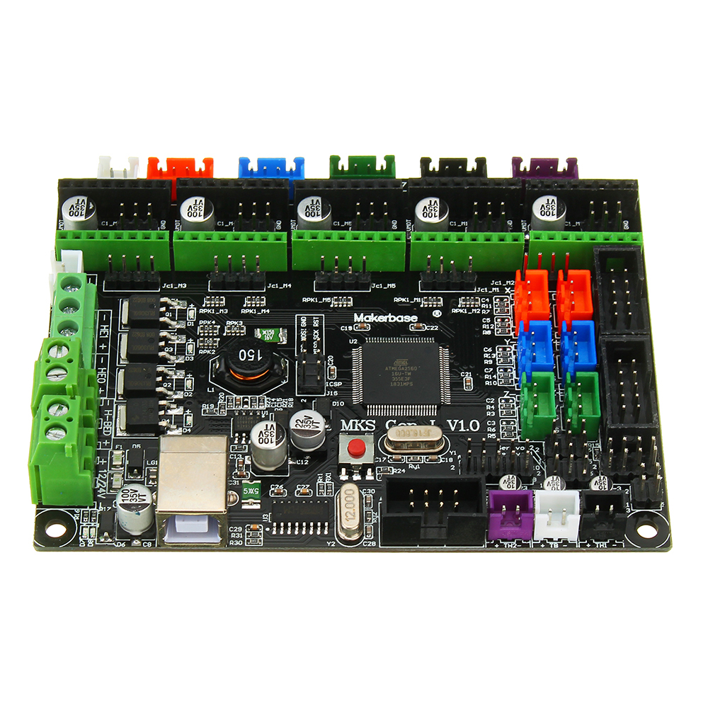 MKS-GEN L V1.0 Integrated Controller Mainboard Compatible Ramps1.4/Mega2560 R3 For 3D Printer 19