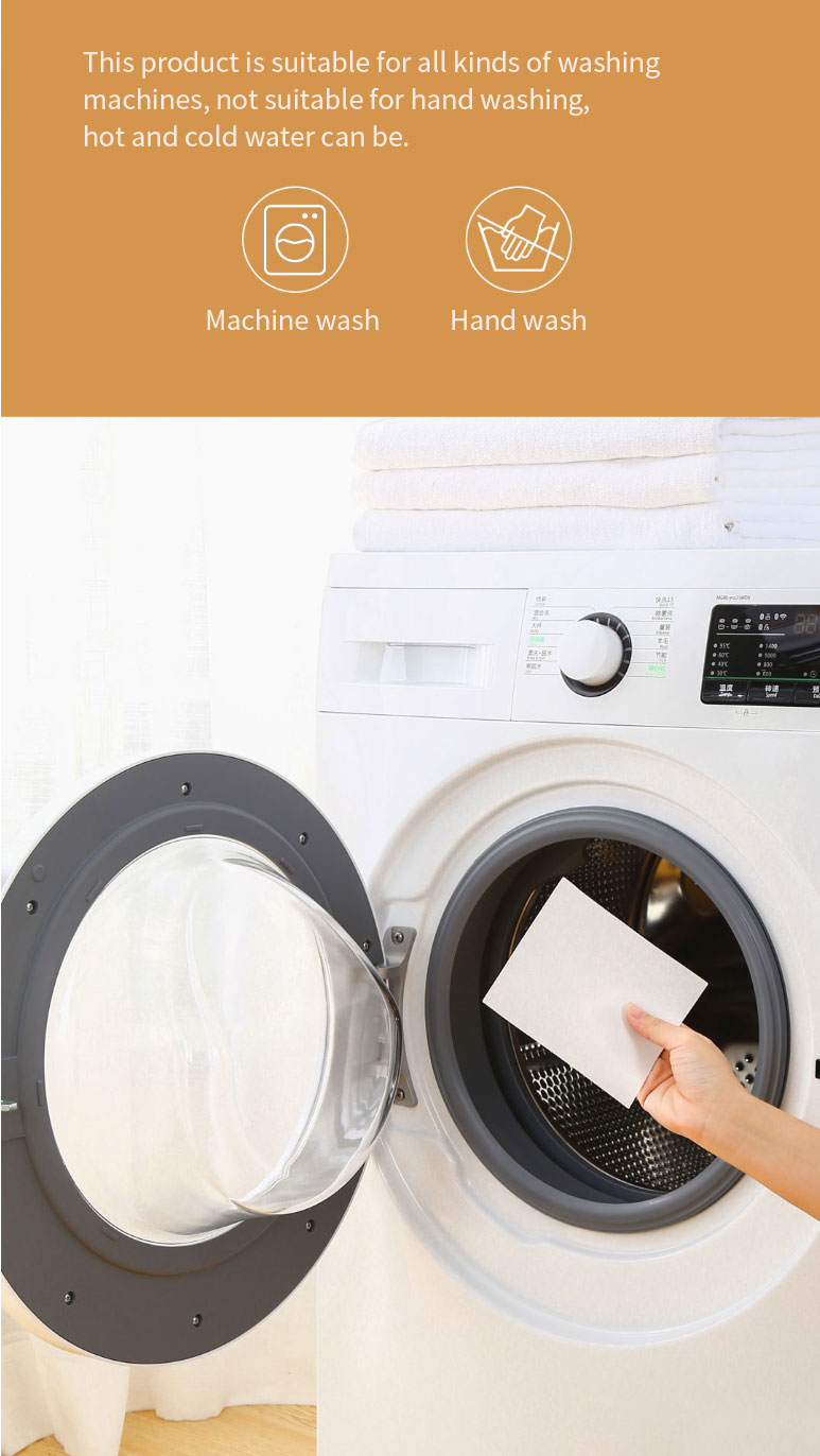 New XIAOMI Mijia Household Laundry Anti-dye Color Film Anti-staining ...