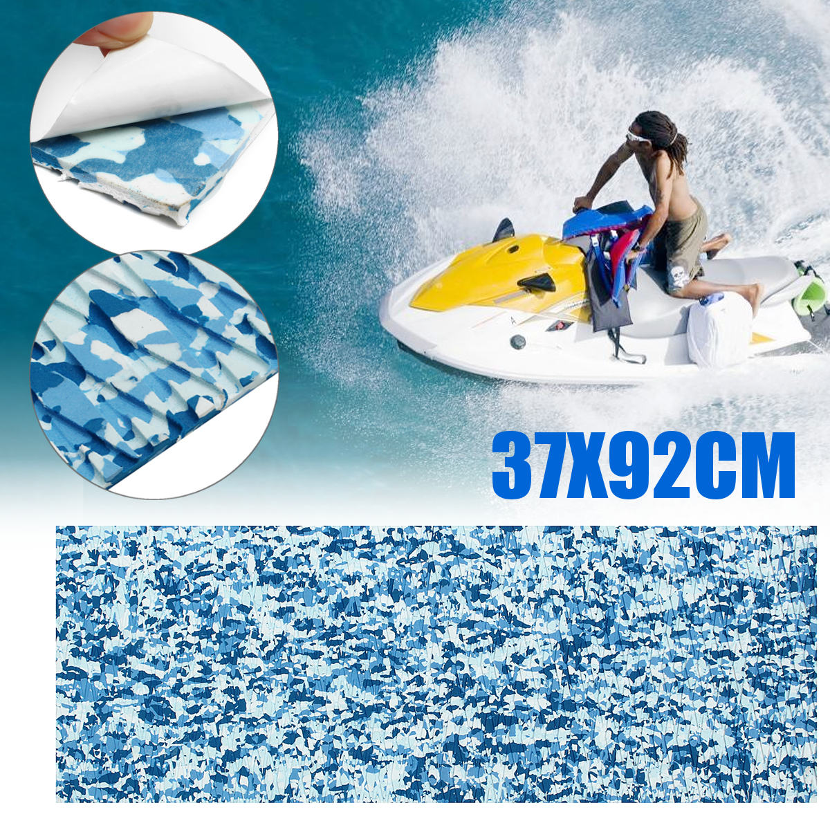 New Water Scooter Non-skid Marine Flooring Synthetic EVA ...