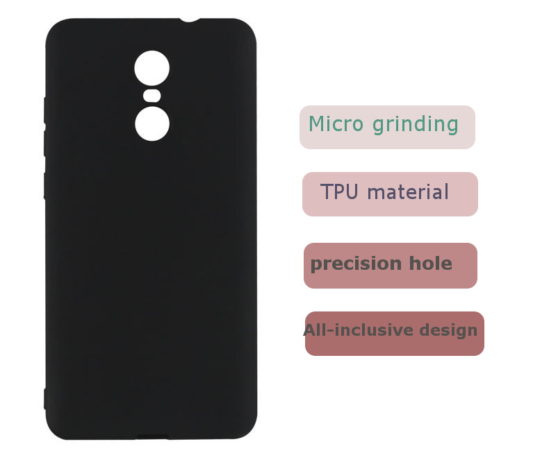 Candy Color Scrub TPU Soft Protective Case For Xiaomi Redmi Note 4/Redmi Note 4X 4G+64G