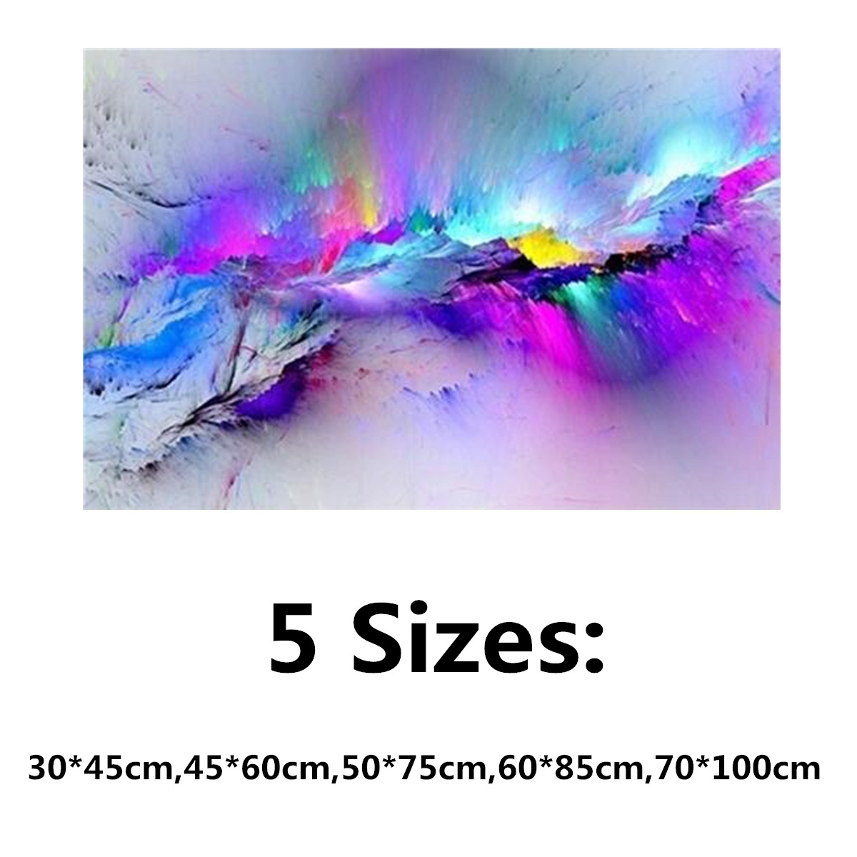 Abstract beautiful Cloud Painting Canvas Print Home Decor Wall Art 900x600mm 