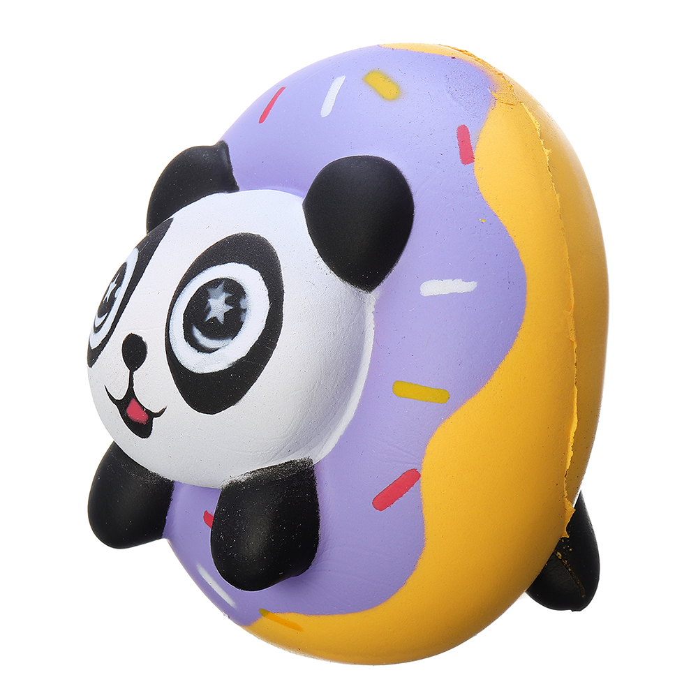 

Panda Пончик Squishy 8,8 * 8,8 * 7 см Soft Медленная роспись Коллекция подарков Декор Игрушка