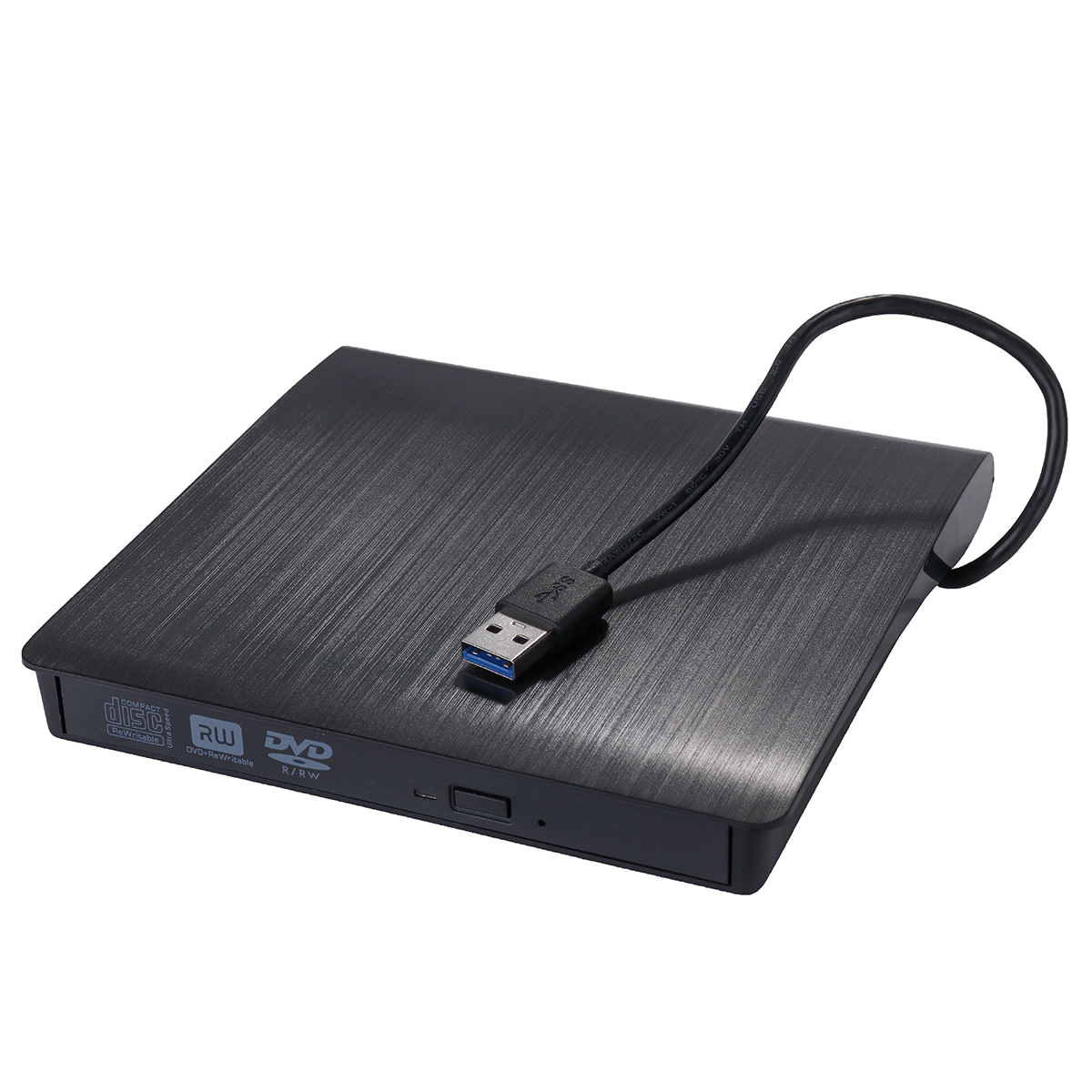 Mechzone USB3.0 External Optical Drive Slim USB CD DVD Burner DVD-RW Player Writer Support 2MB Data Transfer for PC Laptop Computer