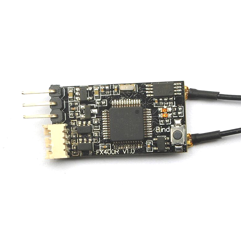 FX400R compatible FrSky D16 2.4G 16CH Mini Receiver Integrated Two-way Return Telemetry - Photo: 3