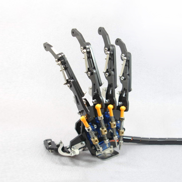 DIY 5DOF Robot Arm Five Fingers Metal Mechanical Paw Left and Right Hand 65