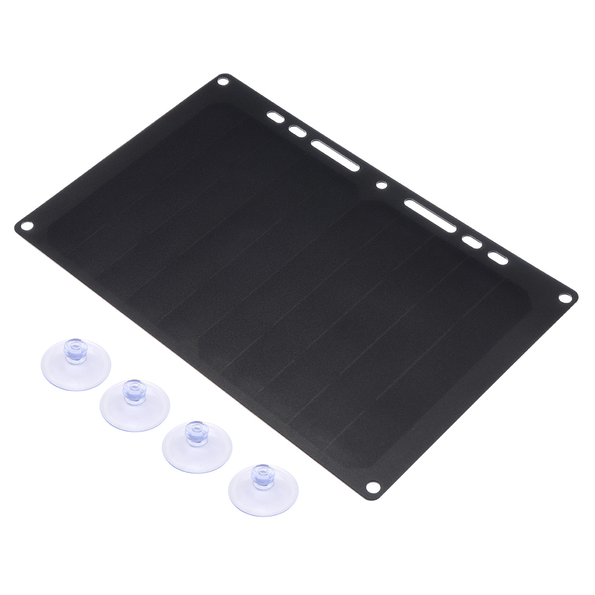 5V 10W Portable Ultra-thin Solar Panel Solar Power USB Charger with Sucker 7