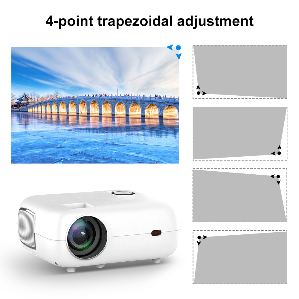[Android OS] ThundeaL PG500 Full HD 1080P Projector Portable WIFI Android Projector 2K 4K Video Home Theater Movie Cinema Big Screen Beamer