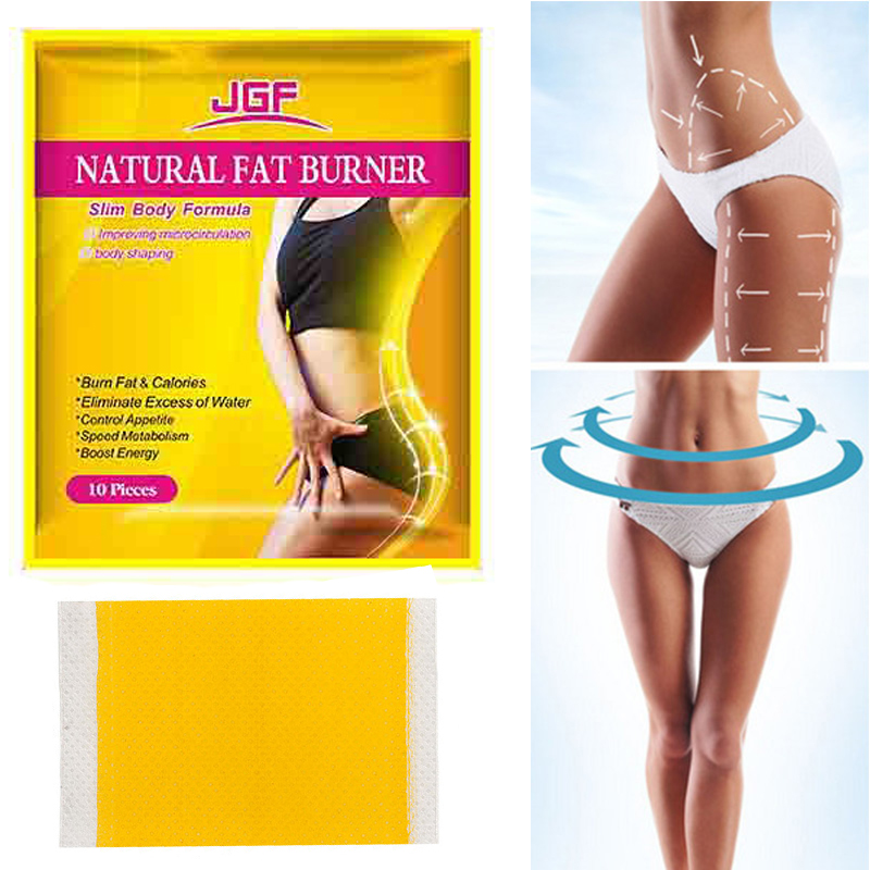10pcs Slimming Patches Body Shaping Sticker Improve Micro Circulation Waist Belly Weight Loss