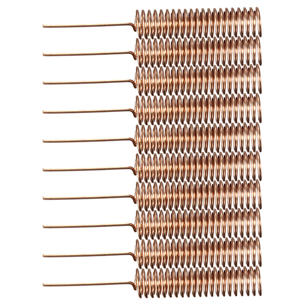 100pcs 433MHZ Spiral Spring Helical Antenna 5mm 34*20mm 101