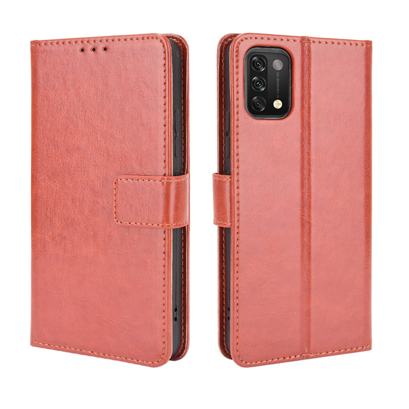 Bakeey for Umidigi A11 Case Magnetic Flip with Multiple Card Slot Folding Stand PU Leather Shockproof Full Cover Protective Case