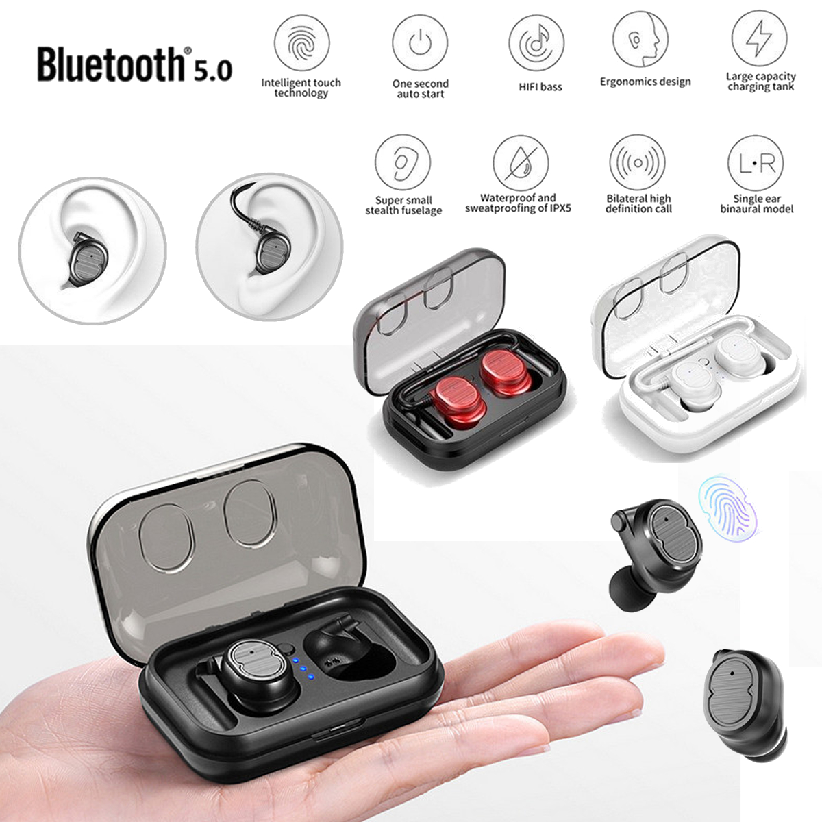 Tws bluetooth 5.0. Havit беспроводные наушники блютуз 5.0 TWS Smart Touch. Bluetooth m10 TWS. TWS Bluetooth 5,1 наушники. Беспроводные наушники m10 TWS.