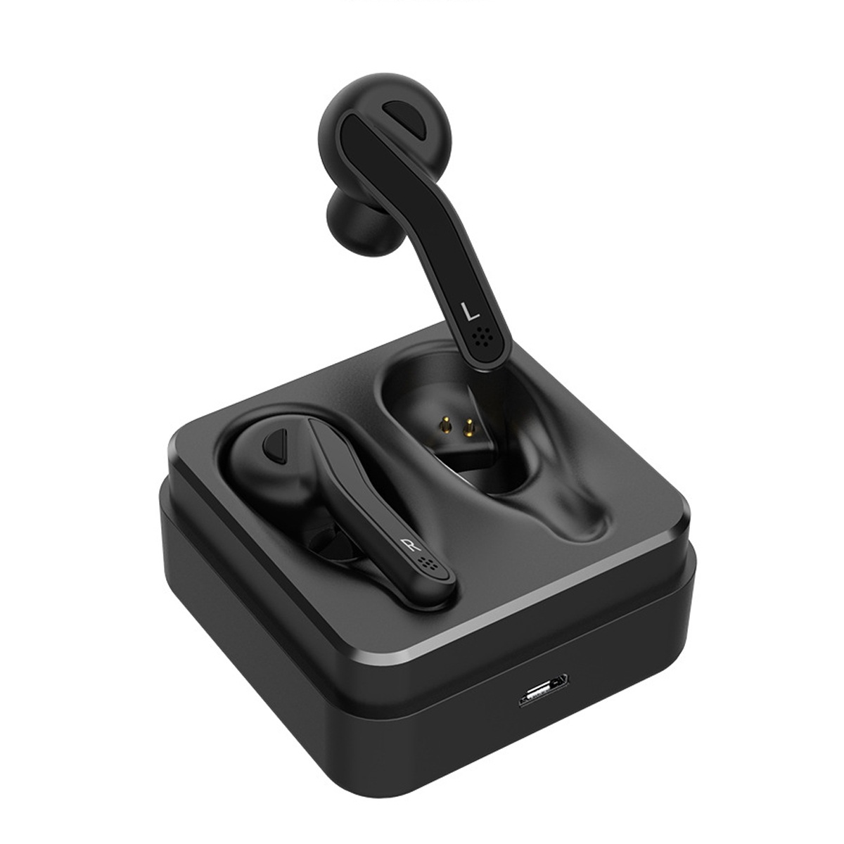 

[Bluetooth 5.0] Aipao TWS True Wireless Earphone 3D Stereo Bass Bilateral Call Headphone with Charging Box